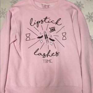 Lipstick & Lashes Sweater✨